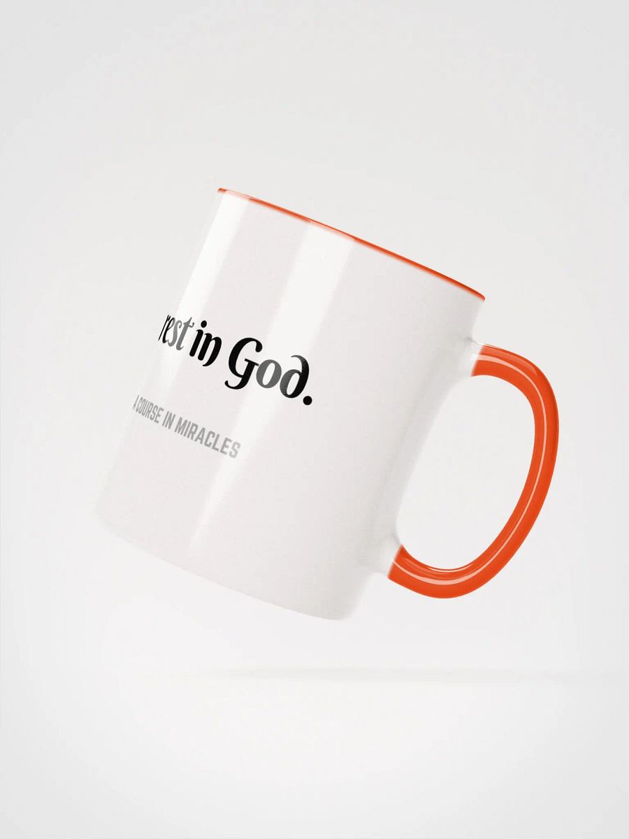 I rest in God - ACIM Inspirational Mug product image (24)