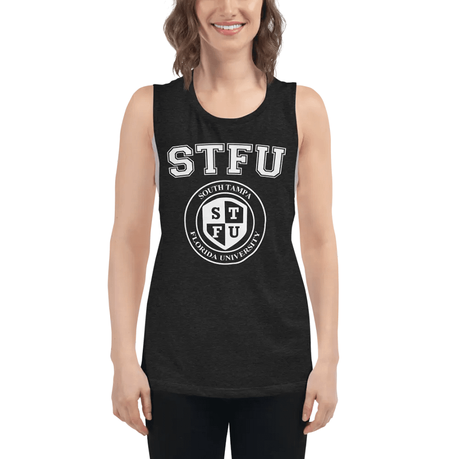 Women's Muscle Tank Top Dark Colors product image (5)