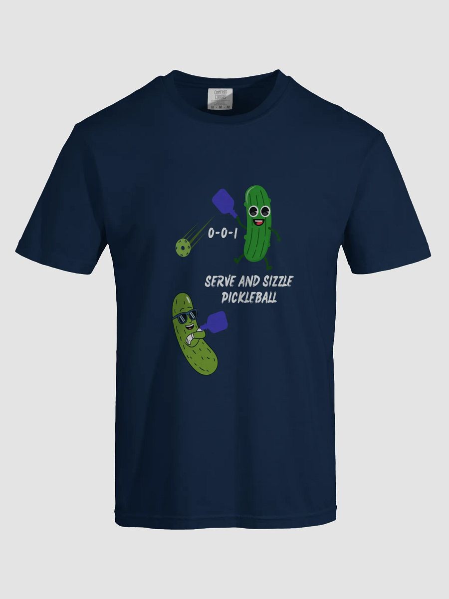 Serve and Sizzle Pickleball Heavyweight Cotton T-Shirt product image (61)