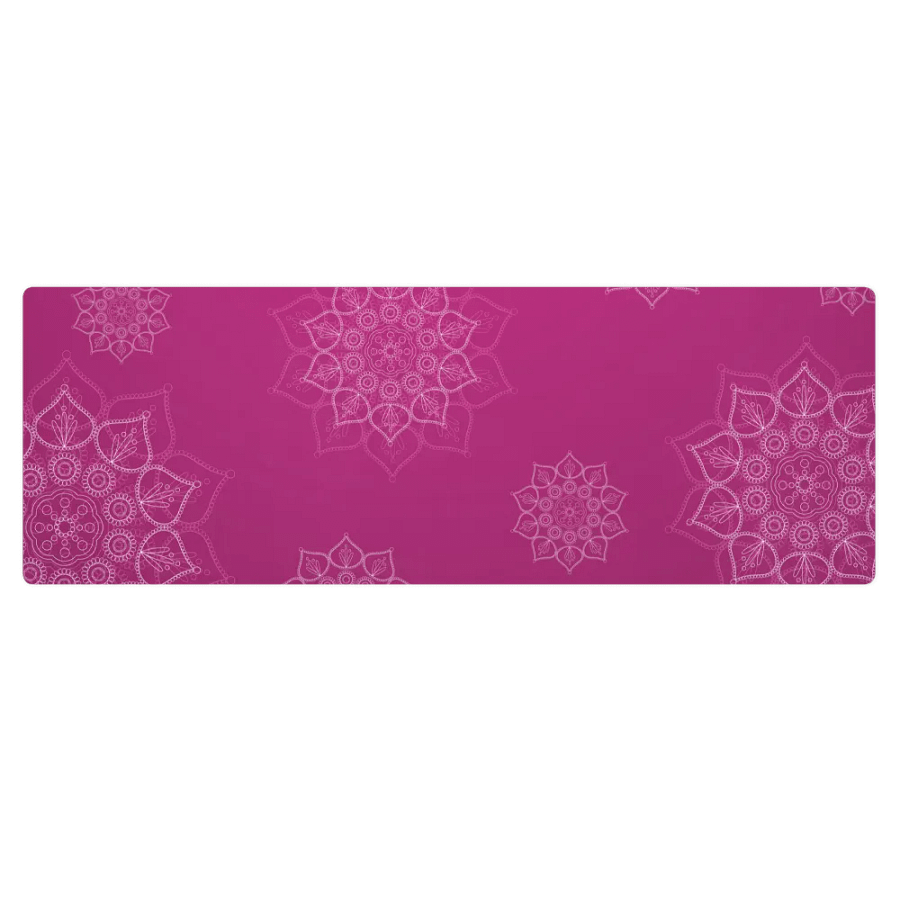 Serene Pink Mandala Yoga Mat product image (1)