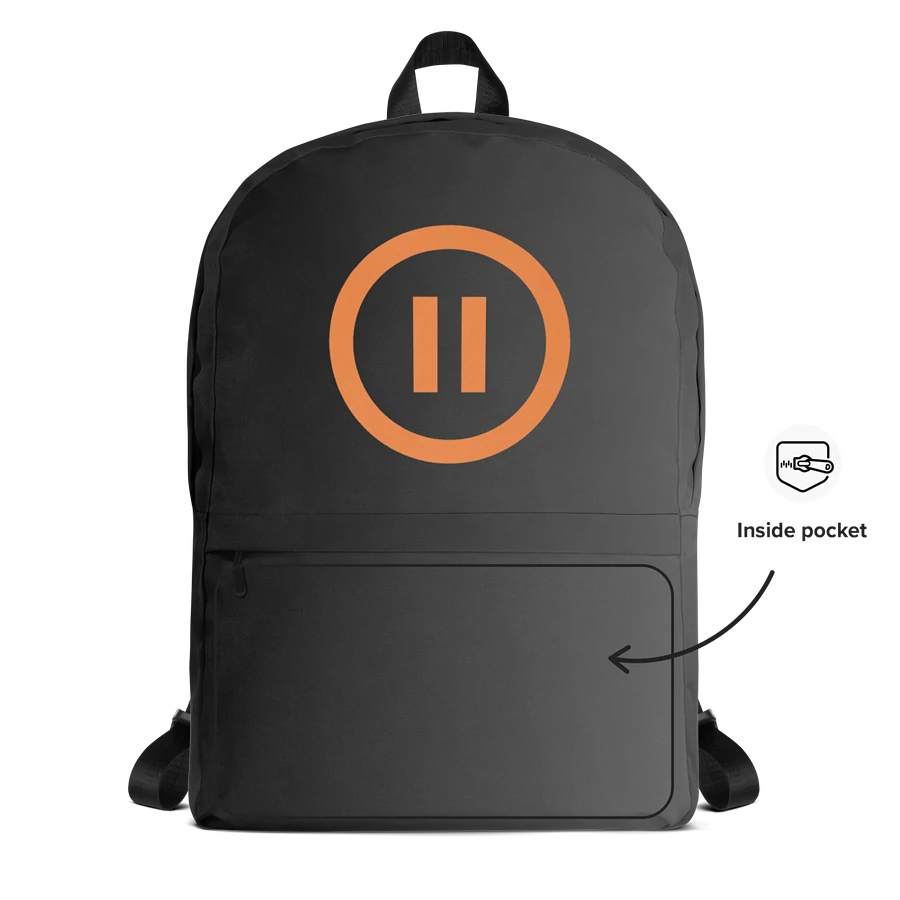 Pause AI Backpack (Black/Grey Gradient) product image (7)