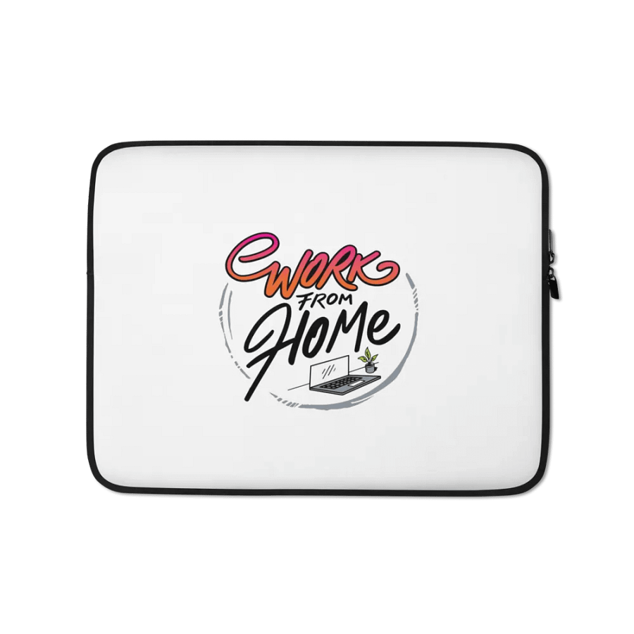Work From Home Vibes Laptop Sleeve product image (1)