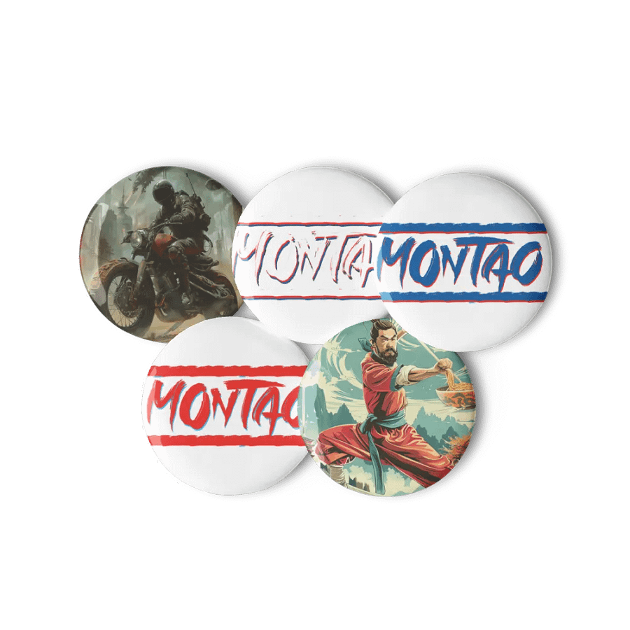Montao Pin Badge Set product image (11)