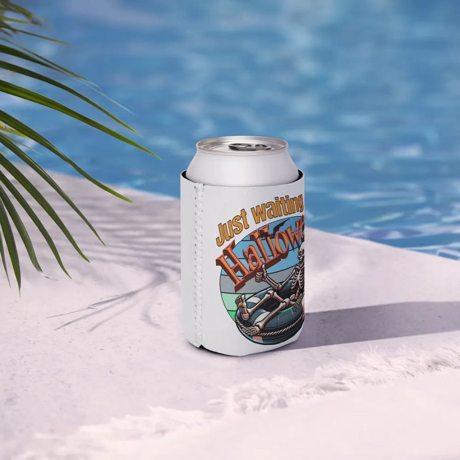 Just Waiting For Halloween Coozie Can Coolers product image (8)