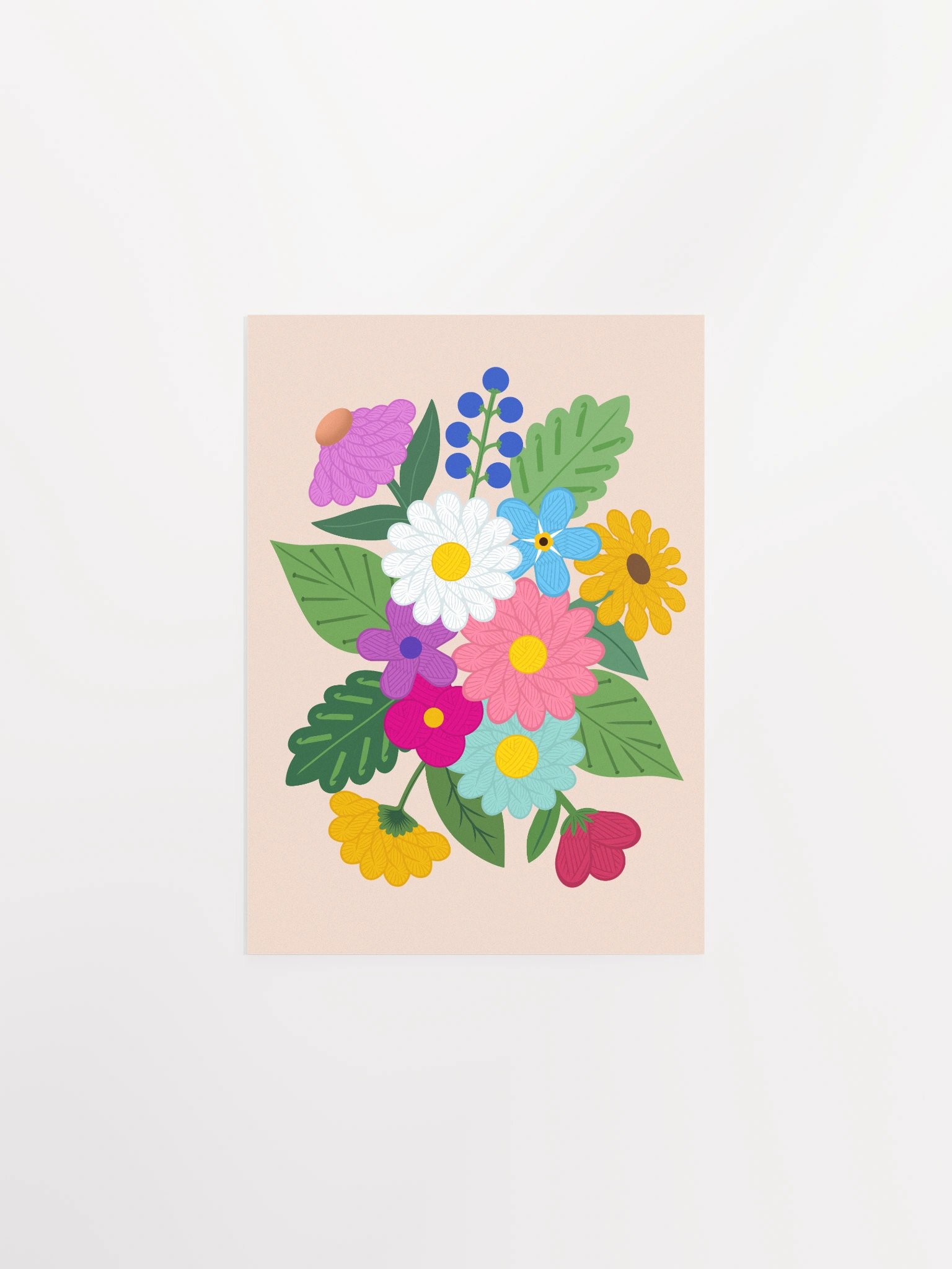 Floral Yarn Poster product image (1)