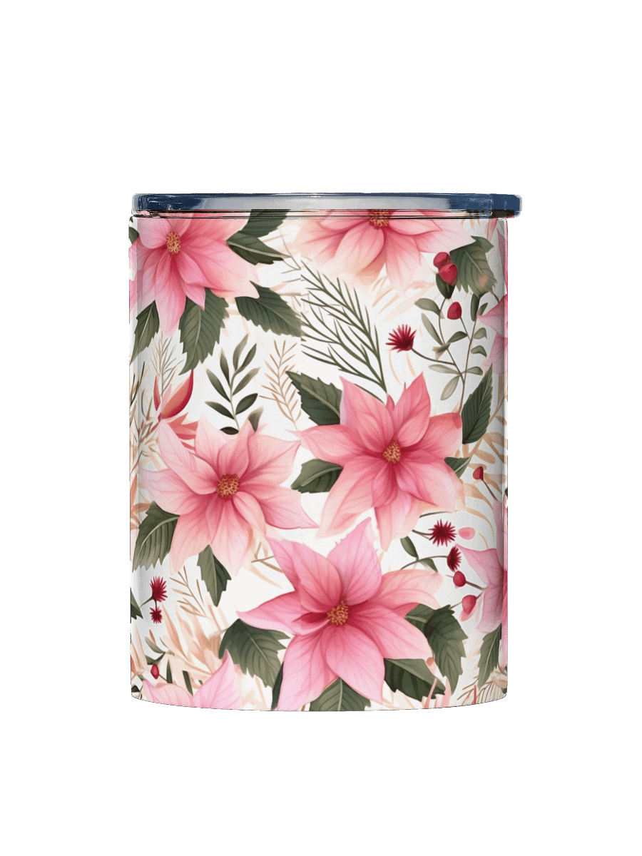 Pink Poinsettia 10oz Tumbler product image (1)