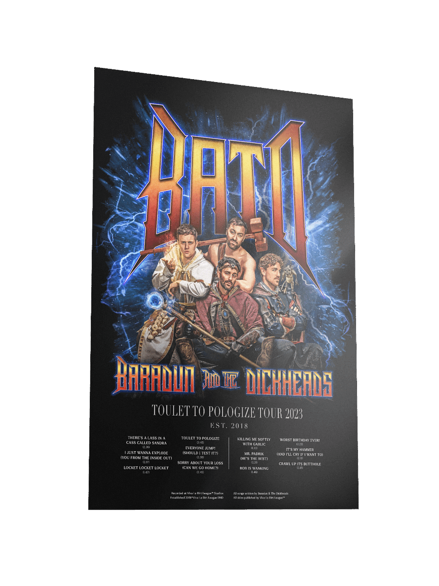 BATD Band Poster (20 x 30 inch) product image (3)