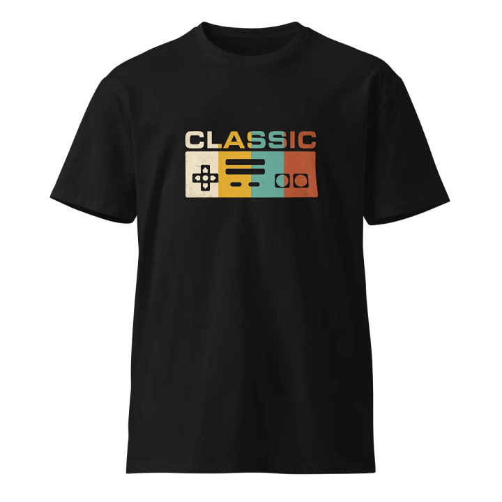 Retro Gamer Classic Controller T-Shirt product image (1)