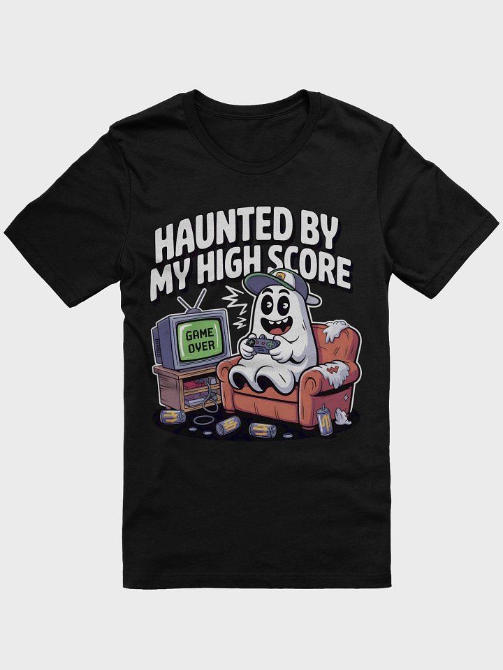 Ghost Gamer Haunted T-Shirt product image (3)