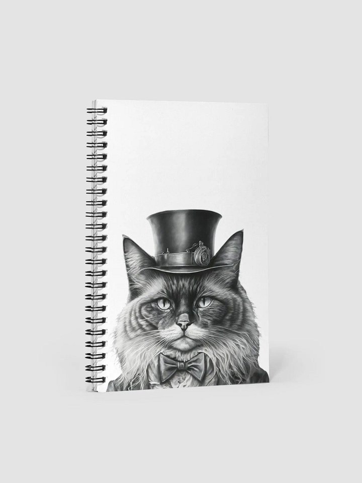 Cat with Top Hat - Notebook product image (1)