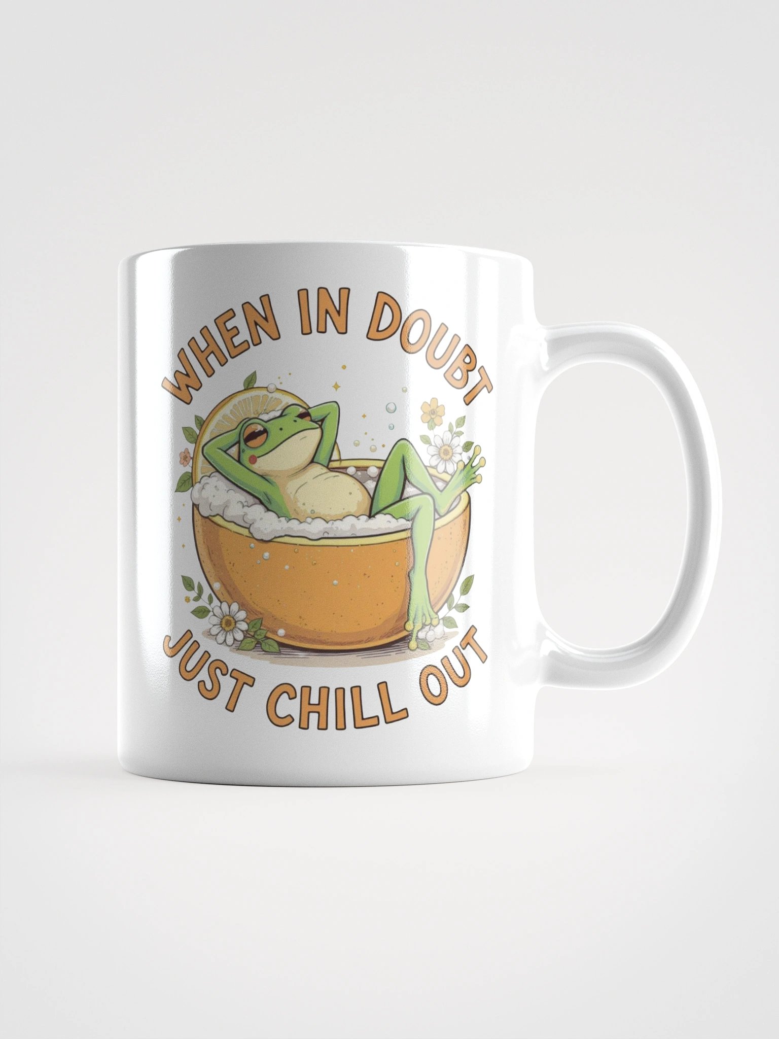 Chill Out Frog Mug product image (1)