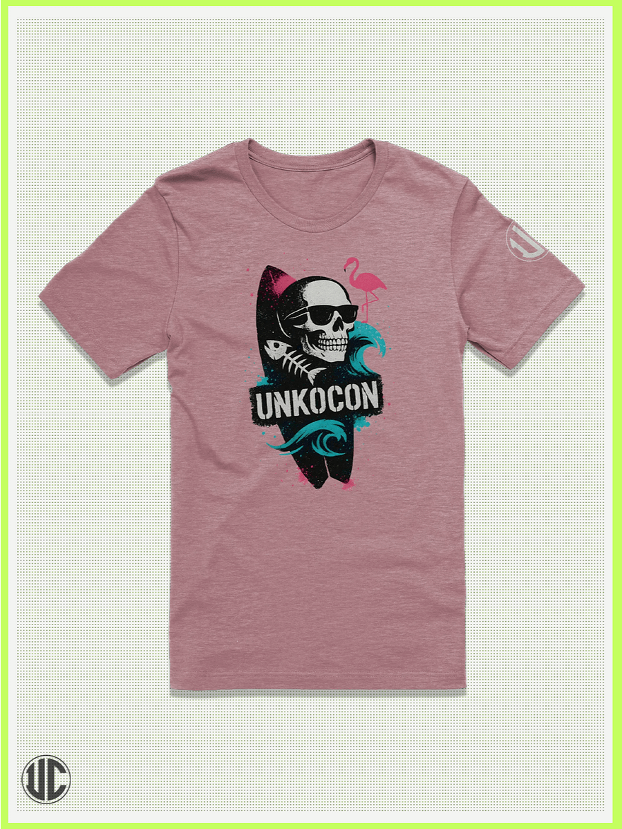 Skully Island Vibes – UnkoCon Surf Culture T-Shirt product image (1)