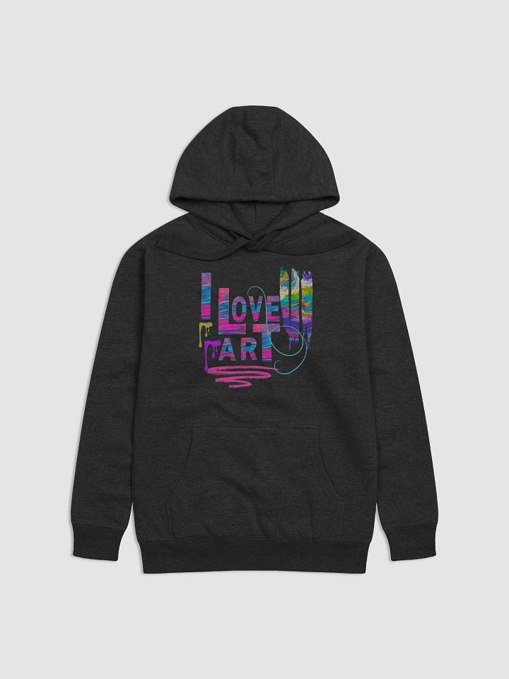 I Love Art hoodie product image (1)
