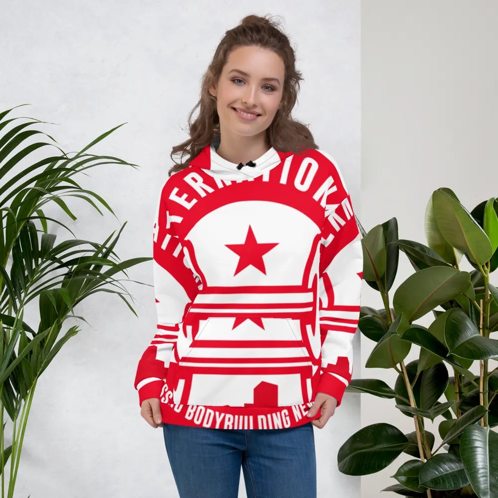 IFBNewsfeed.Org's All-Over Print Recycled Unisex Hoodie product image (5)