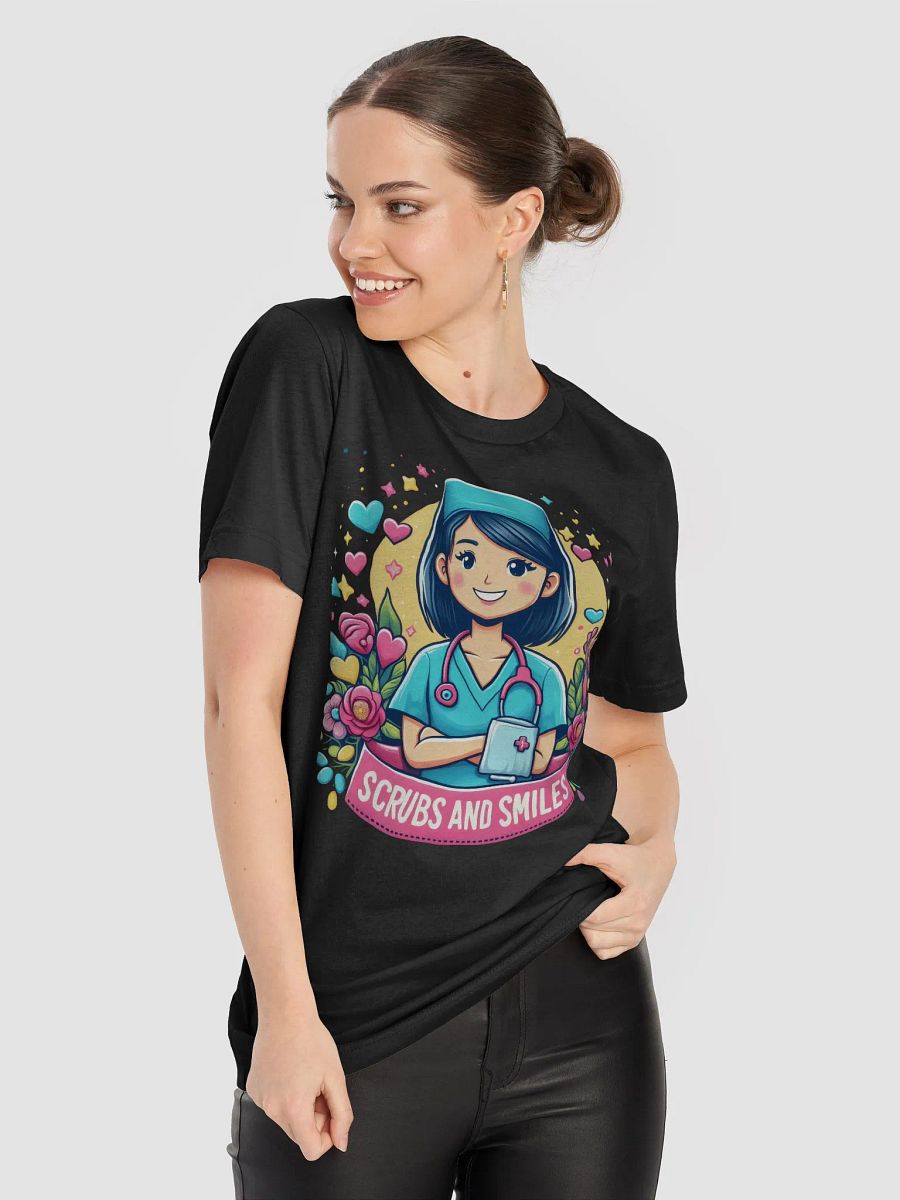 Cheerful Nurse Smiles T-Shirt product image (81)