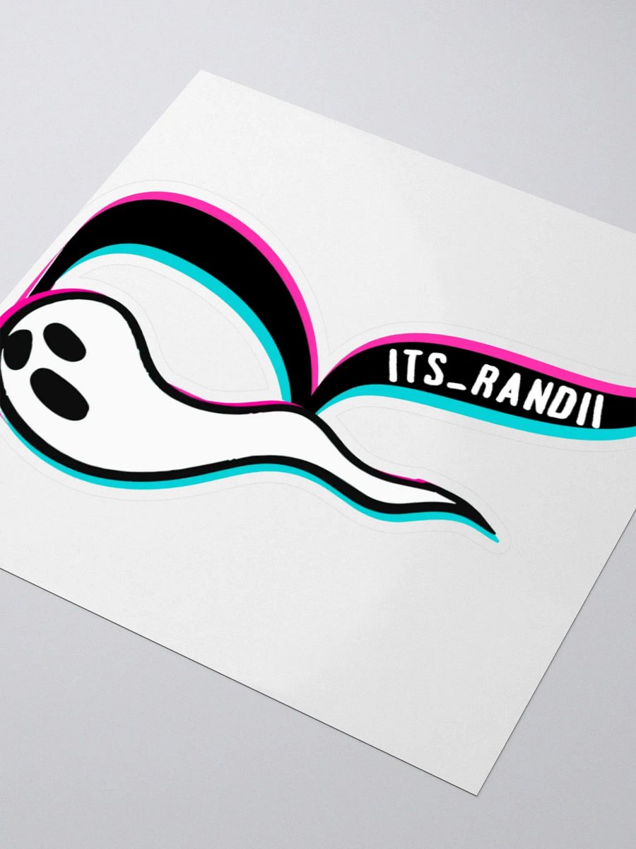 Logo Sticker Black Detail product image (8)