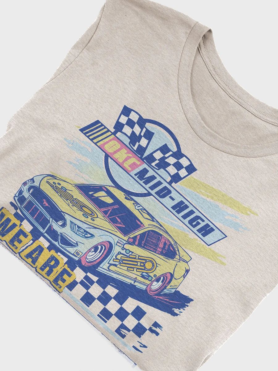 OKC MID-HIGH Racing Car T-Shirt product image (13)