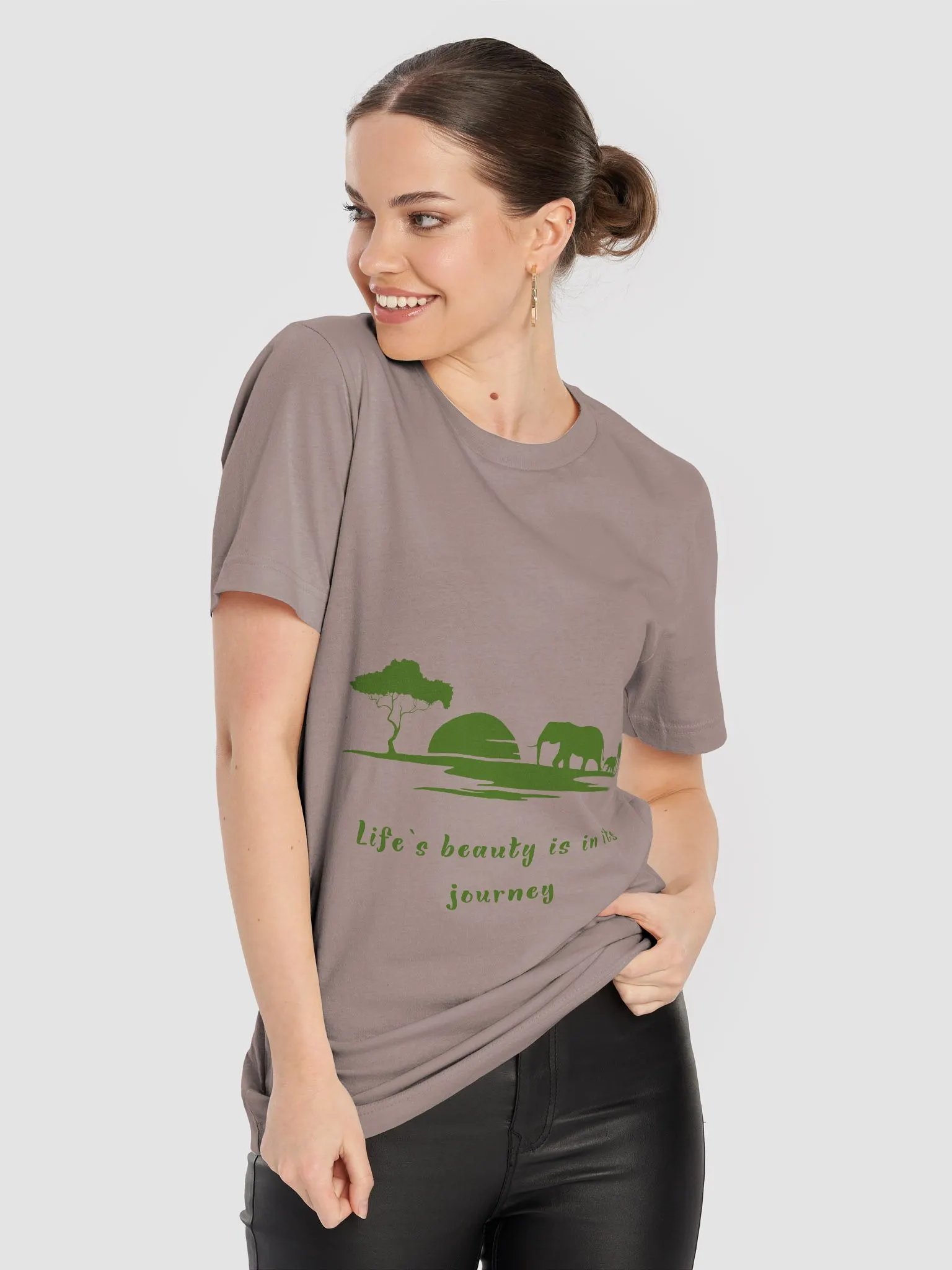 Life`s beauty is in it`s journey T-Shirt product image (4)