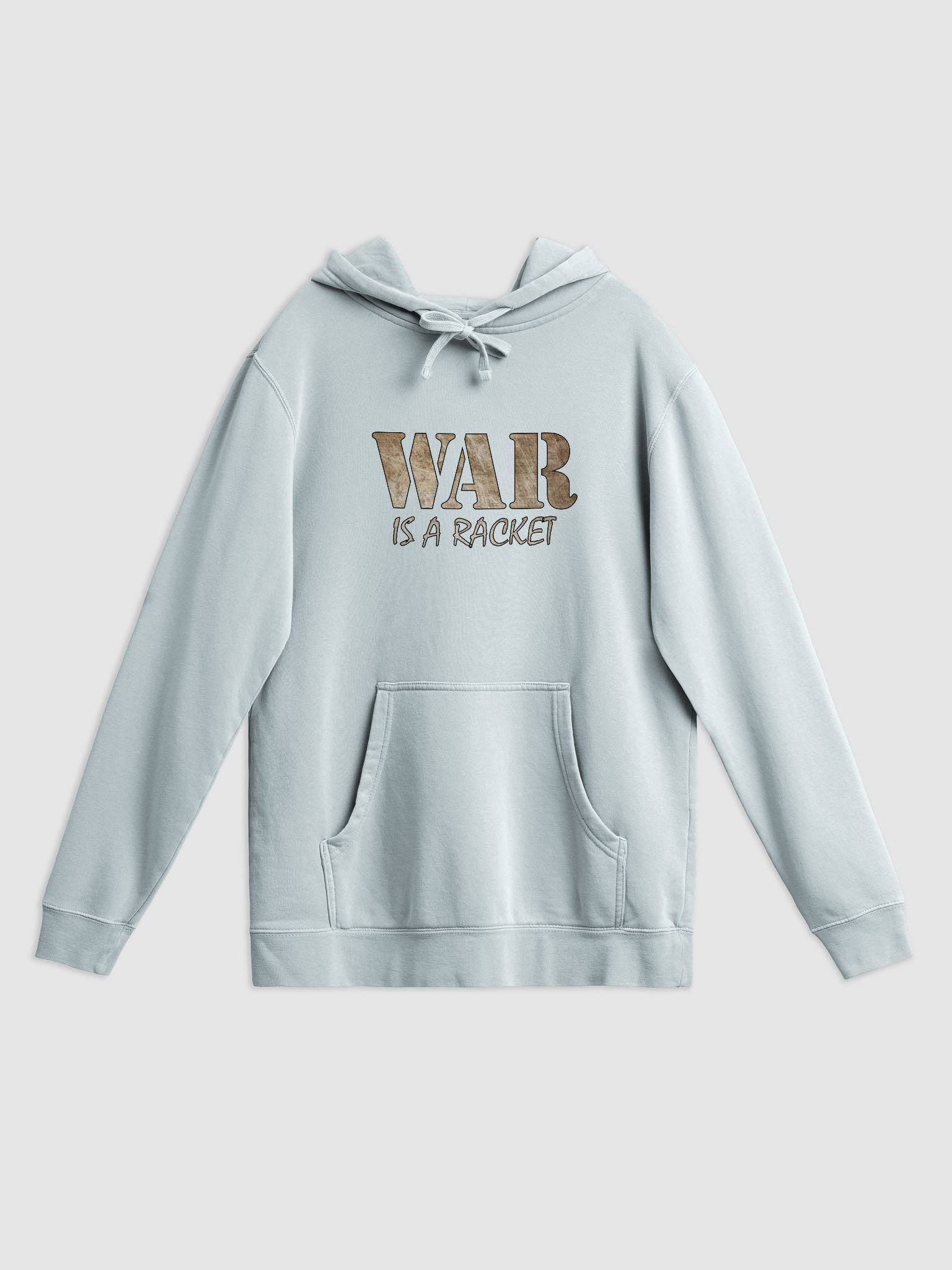 War Is A Racket - Metal - Independent Trading Co. Pigment Dyed Hoodie product image (3)