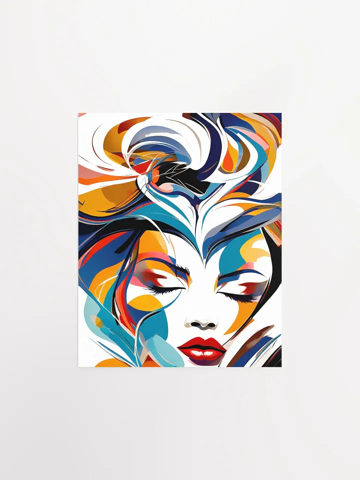 Elemental Beauty - Vintage Style Poster - Girly - Small and Standard Sizes - 8x10-11x14-12x16-16x20 Inches product image (1)