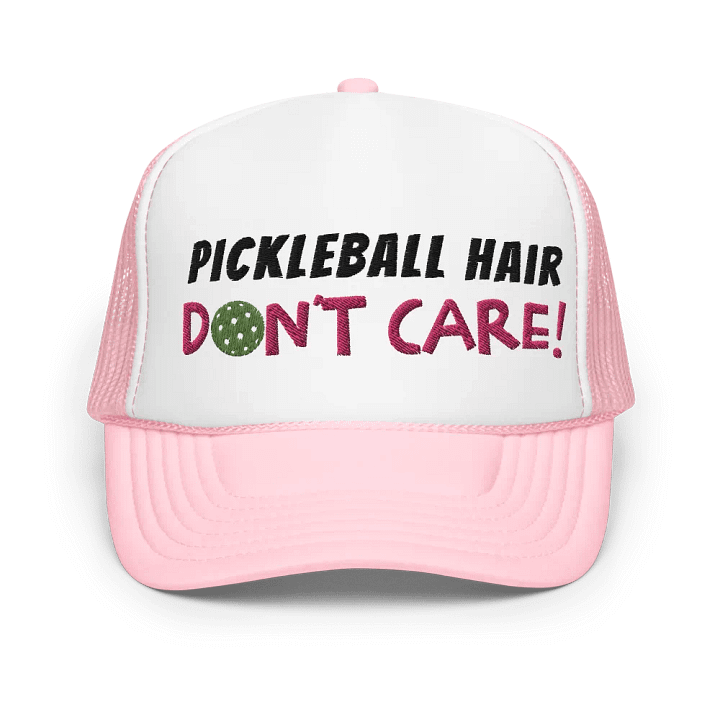 Pickleball Hair Trucker Cap product image (4)