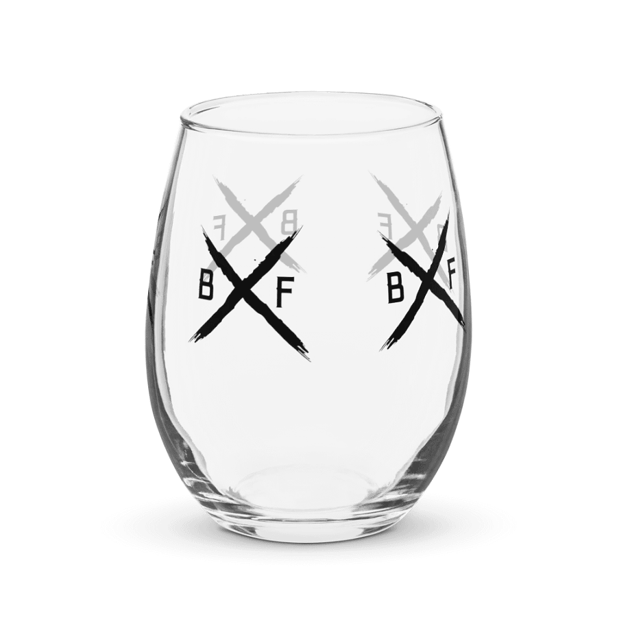 Black Flag Dodgeball Club Wine Glass product image (4)