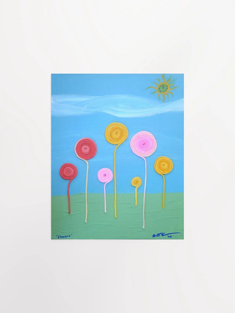 Whimsical Flowers Poster product image (3)
