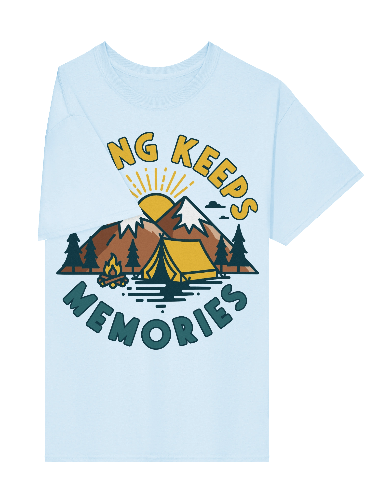 Hiking Keeps Memories - Tee product image (3)