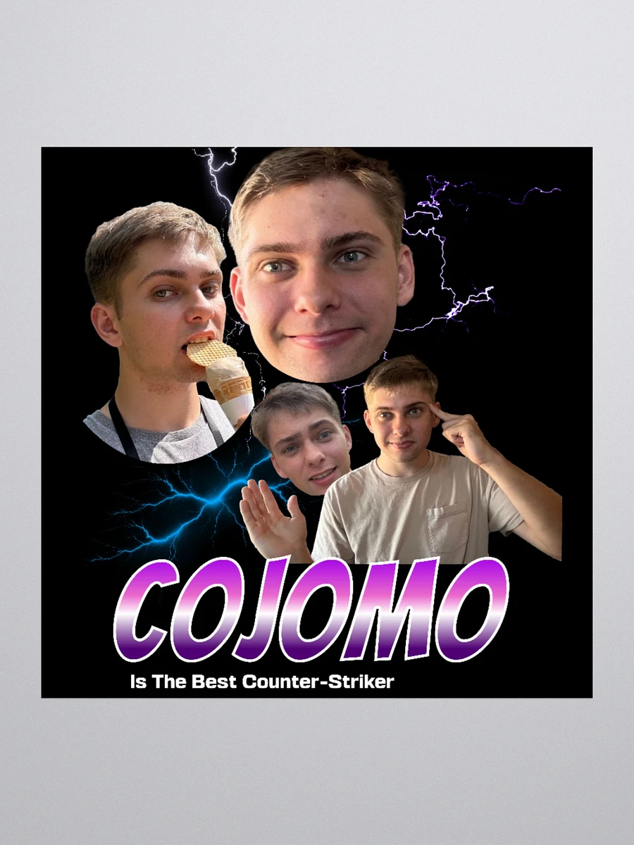 CoJoMo Is The Best Counter-Striker Funny Hip Hop Graphic Stickers product image (1)