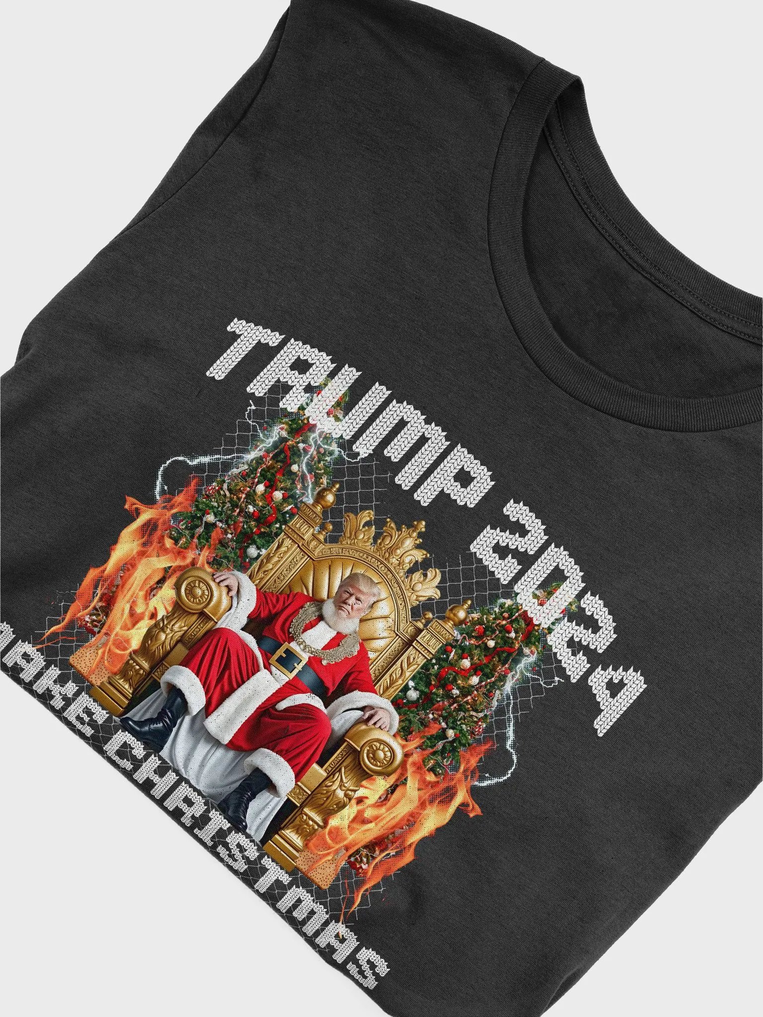 Trump 2024 Make Christmas Cheap Again Funny Unisex T-shirt product image (5)