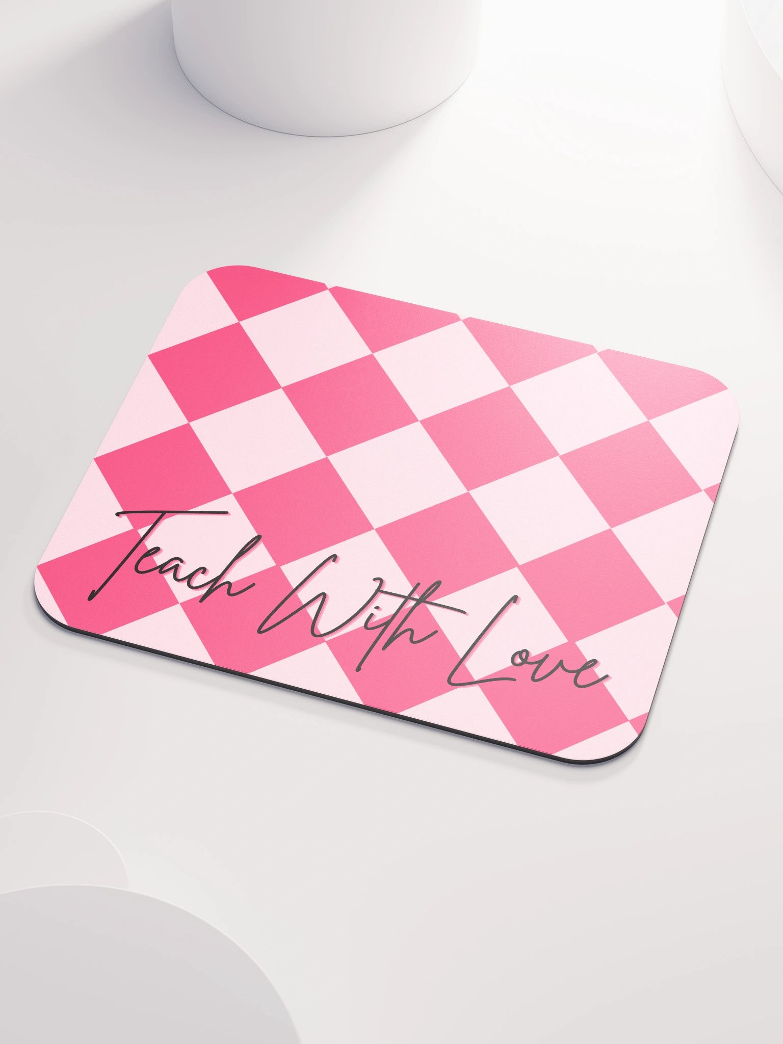 Teach with love mouse pad product image (3)
