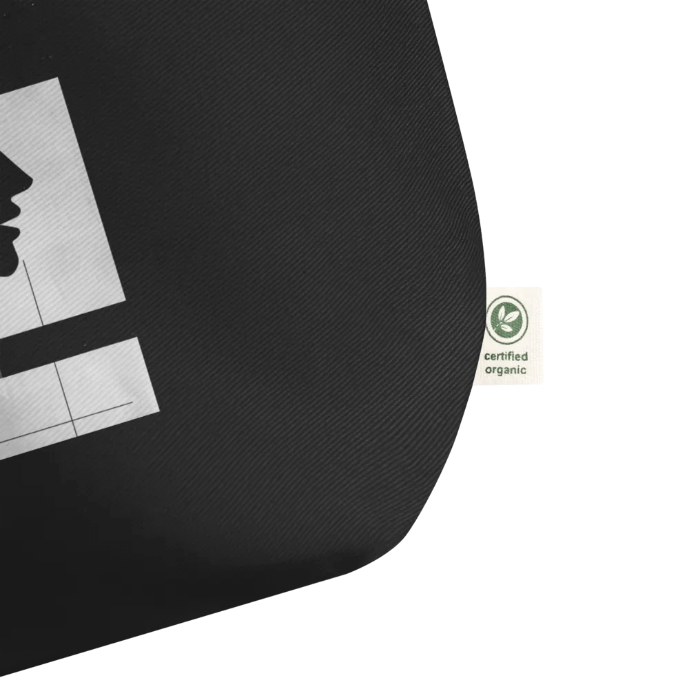 Abstract Persona 003 (Black) (Organic Cotton Tote) product image (2)
