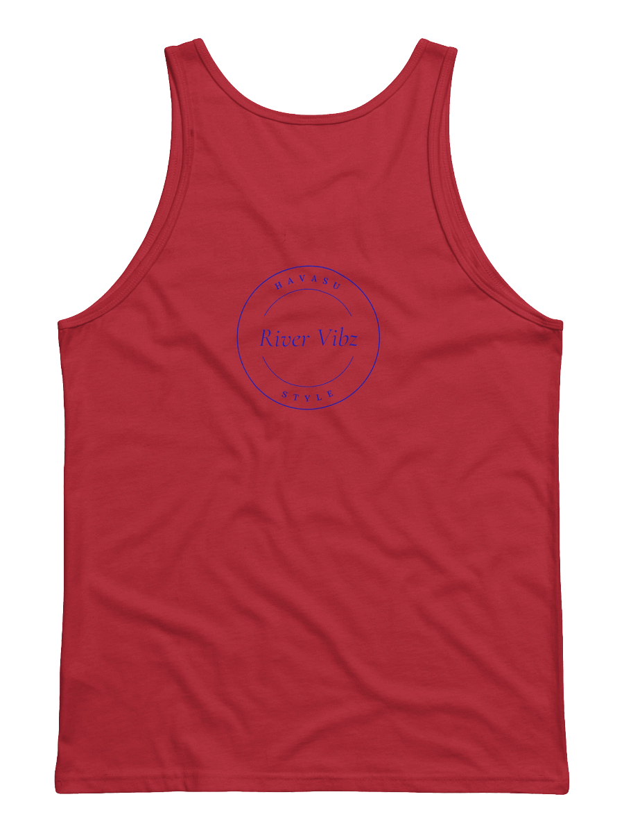 Blue Circle River Vibz Havasu Style Logo Tank product image (13)