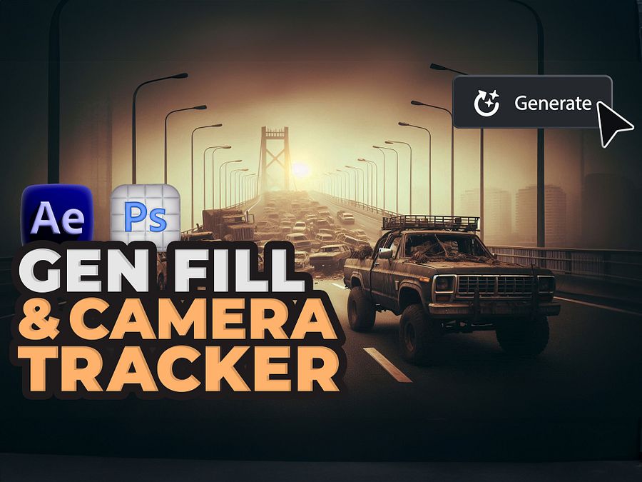 TUTORIAL: Mastering 3D Tracking & Generative Fill in After Effects product image (1)