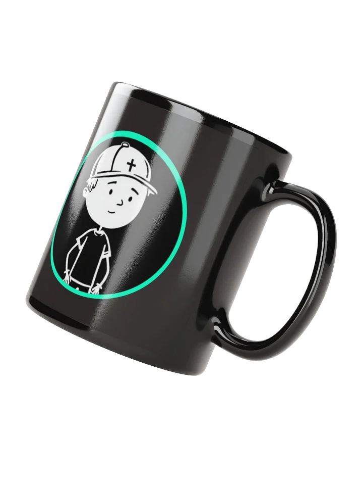 The LowKey Christian - Logo Coffee Mug (Black) product image (2)