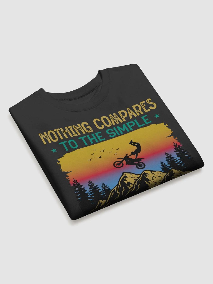 Simple Pleasure of a Bike Ride - Mountain Biking Unisex Sweatshirt product image (3)