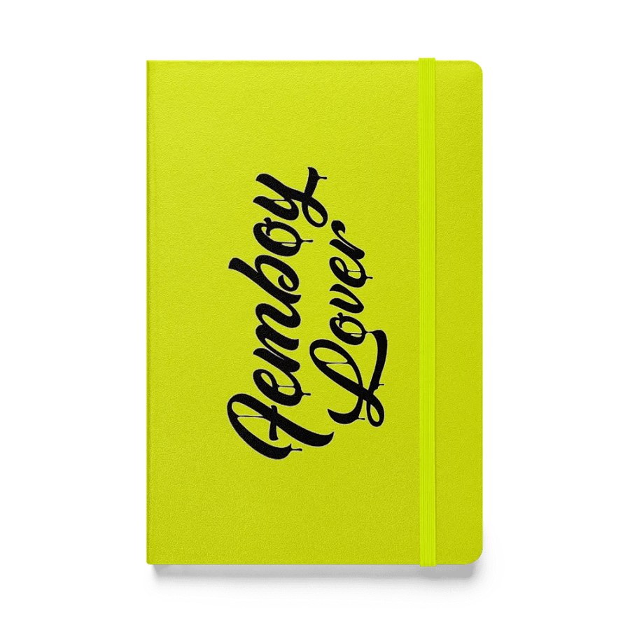 Femboy Lover (Black Text) Notebook product image (5)