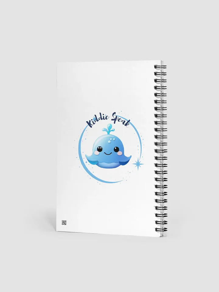 Blue Whale Tales Spiral Notebook product image (2)