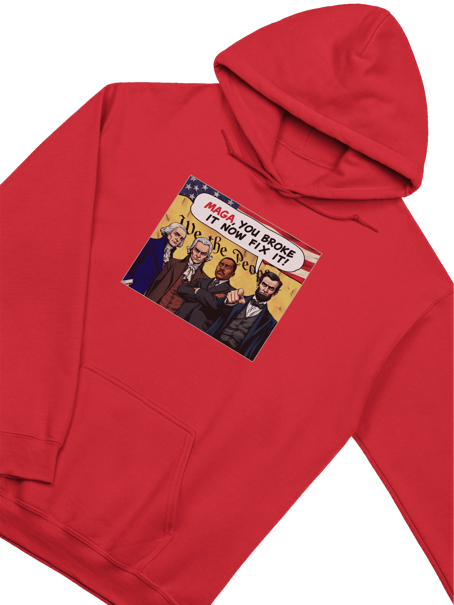 MAGA, You Broke It Now Fix It! - Hoodie product image (3)