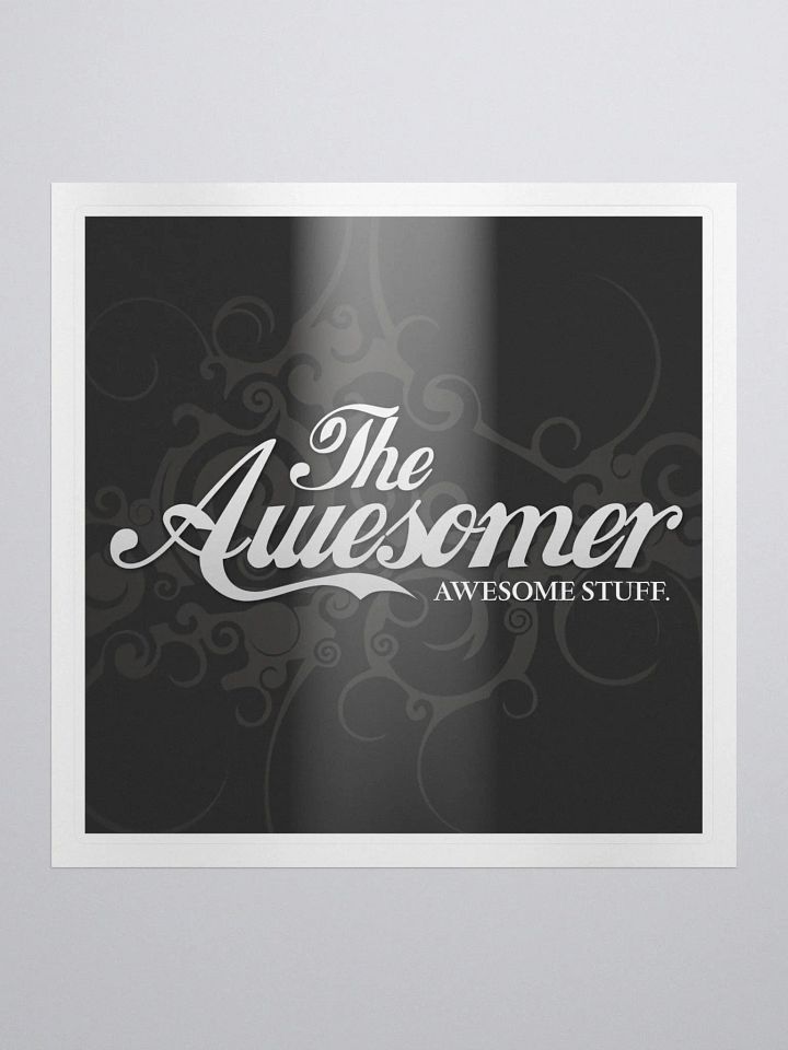 Awesomer Vinyl Sticker product image (1)