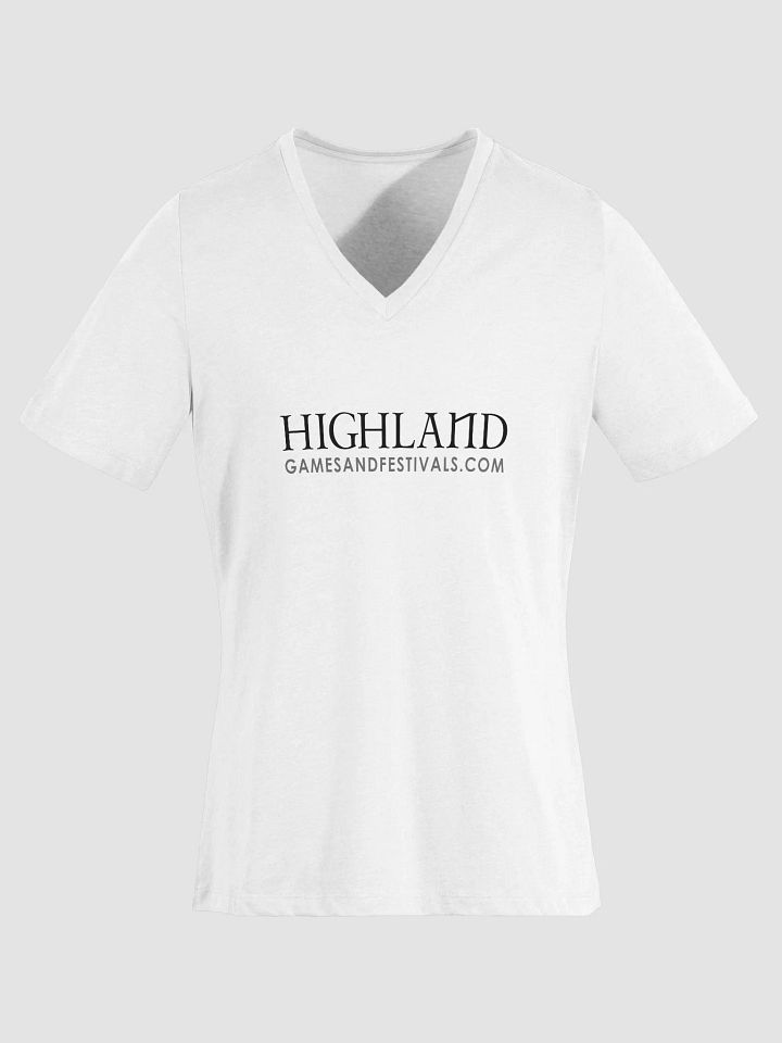 HGAF Logo Women's Relaxed Fit V-Neck Tee product image (1)