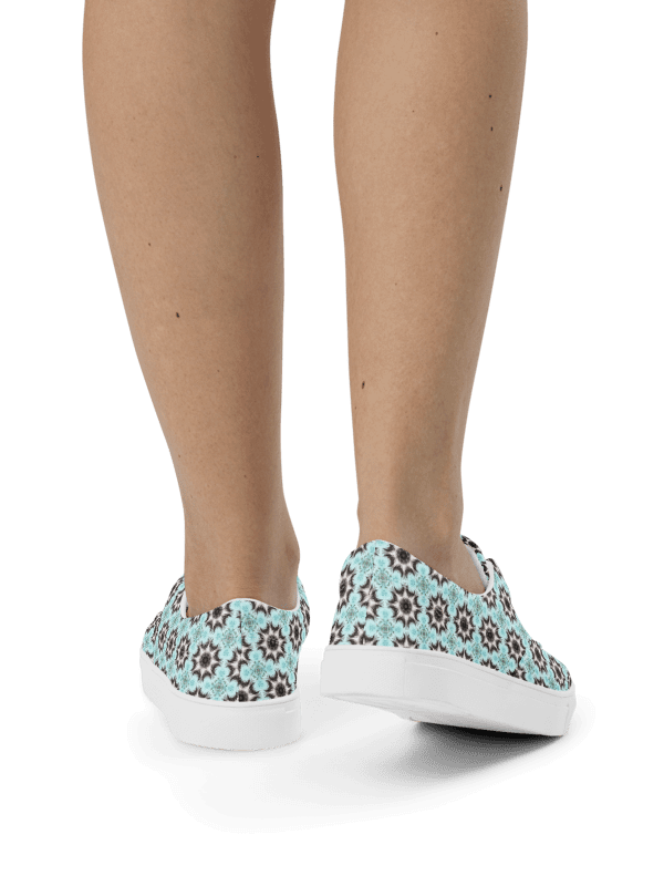 Symmetry in Bloom Canvas Shoes product image (6)