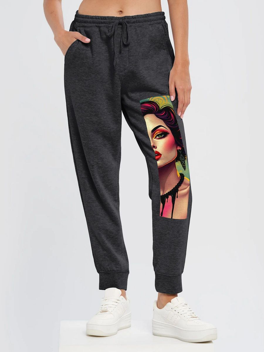 Vibrant Femme Fatale pop art Sweatpants product image (6)