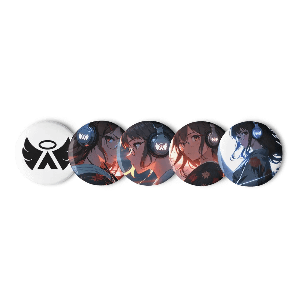 Samurai Thunder: Pin Buttons Set product image (1)