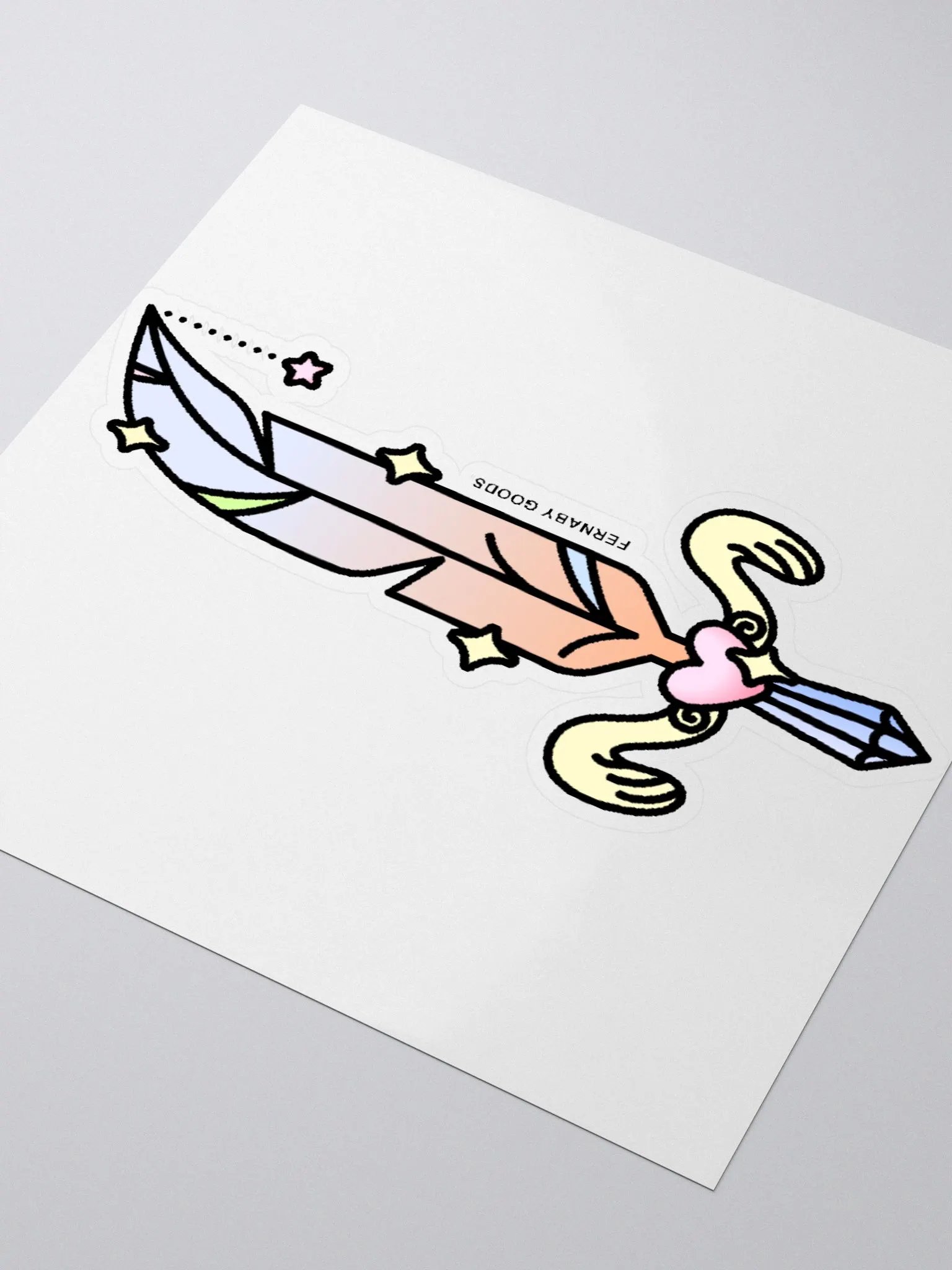 Pastel Fae Feather Sword product image (7)