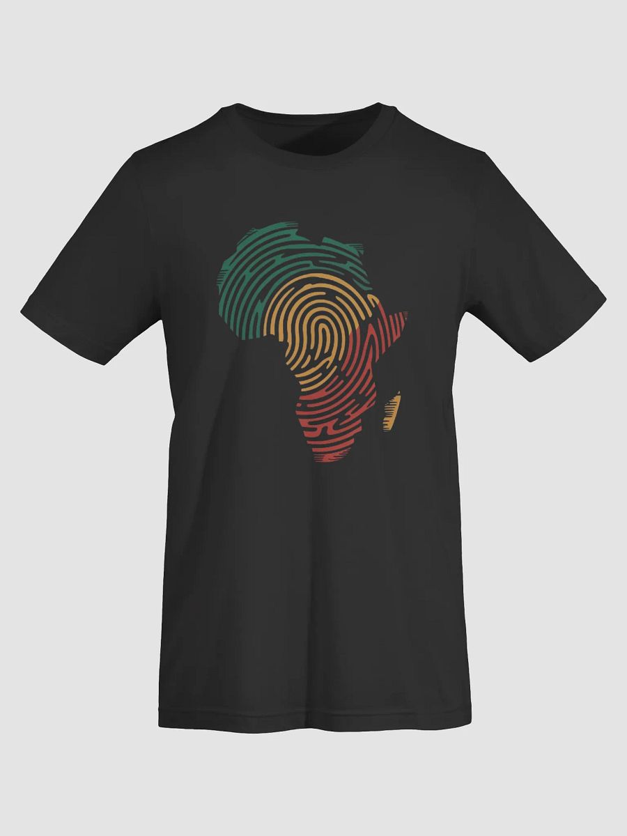 Africa Map African DNA Fingerprint Pan Africa Traore Supersoft T-shirt product image (68)