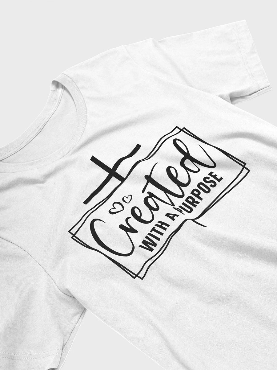 Created With A Purpose - Women's White T-Shirt product image (4)