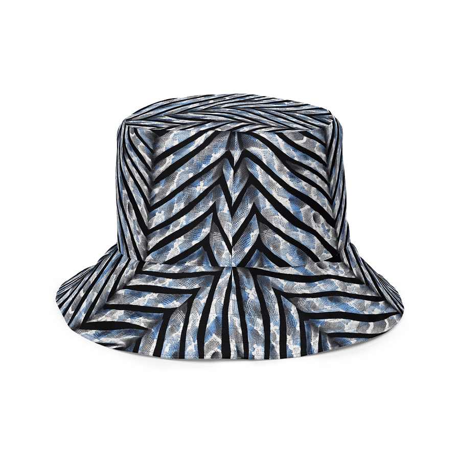 Blue Grey Snake Skin Hat product image (6)