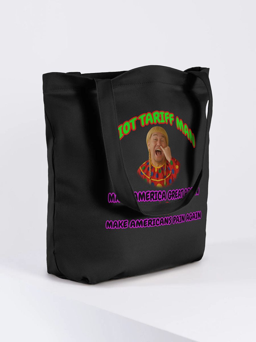 Idiot Tariff Man Eco Tote Bag product image (7)
