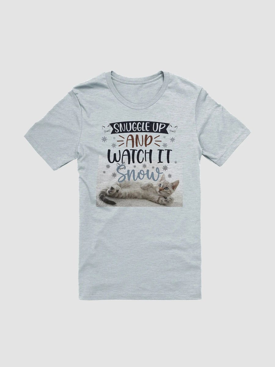 Snuggle Up And Watch It Snow Kitten T-Shirt product image (2)